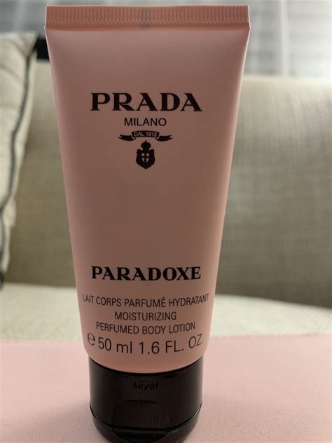 prada health|Prada body lotion.